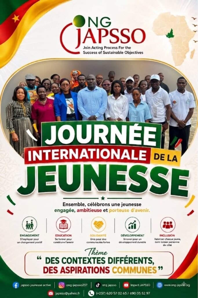 Journée internationale de la jeunesse 2026 : des réalités différentes, une même aspiration à un avenir durable